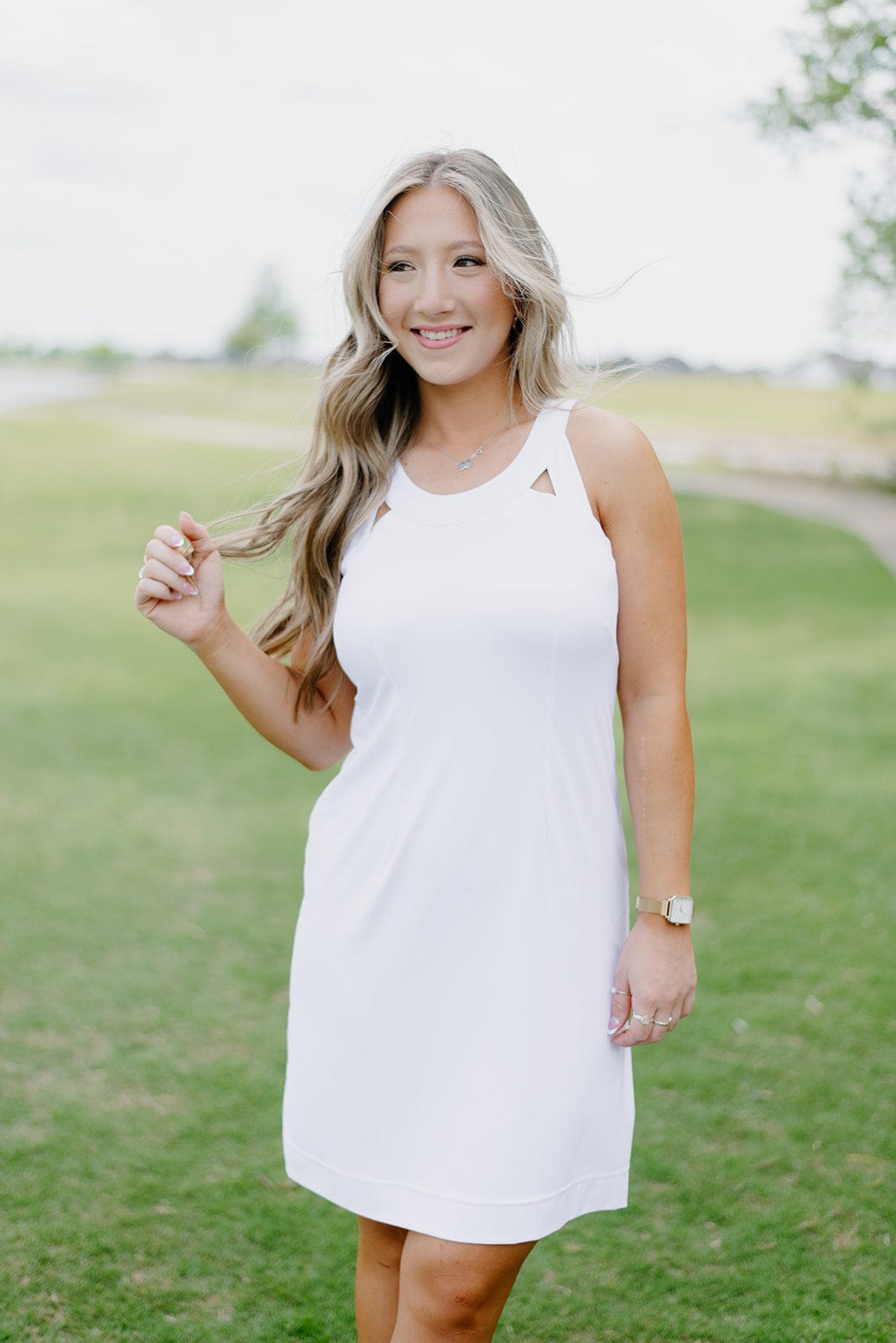 Lulu B White Sexy Mini Dress - Image 3